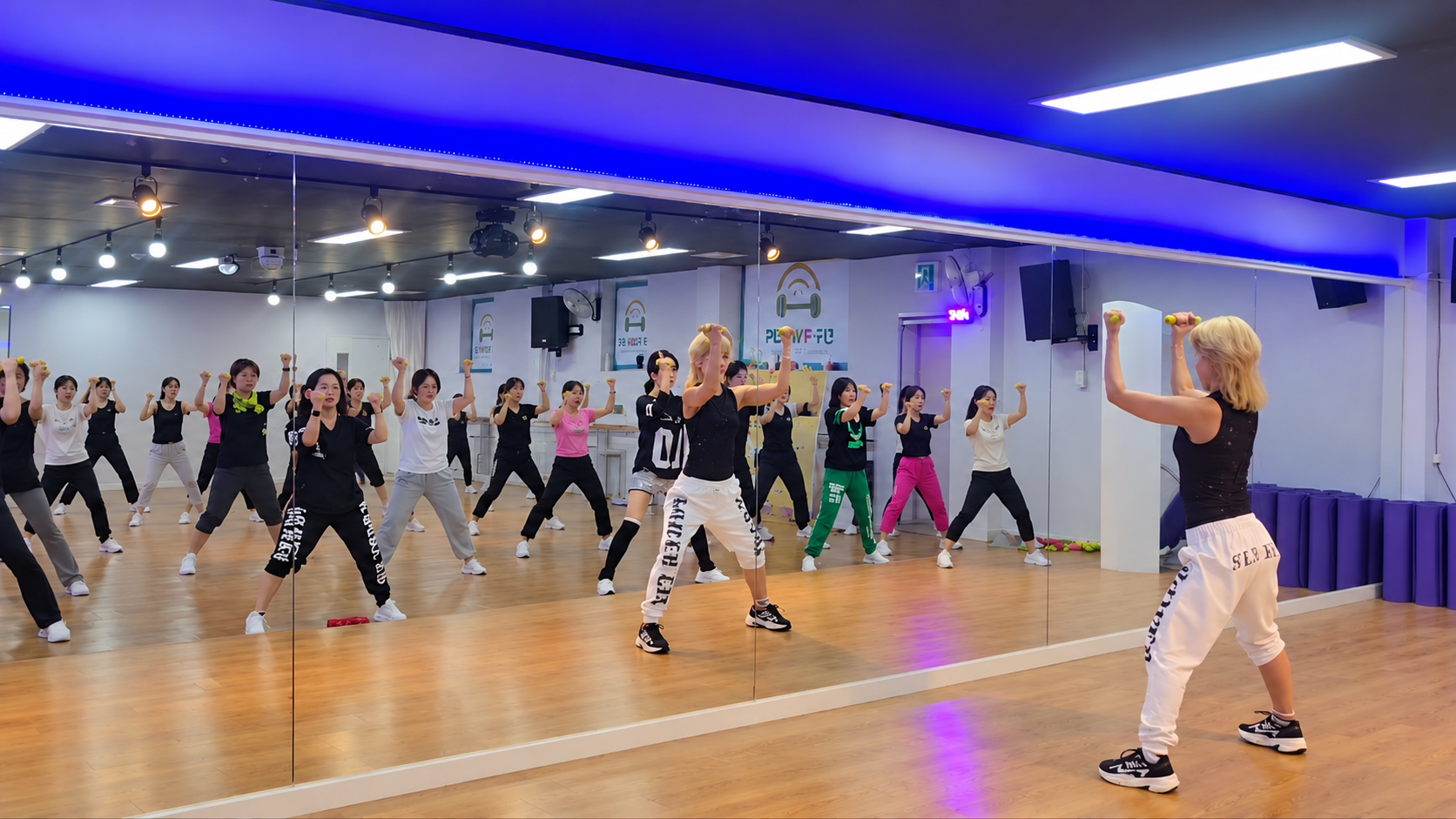 POWER FIT 실제 수업 사진 2